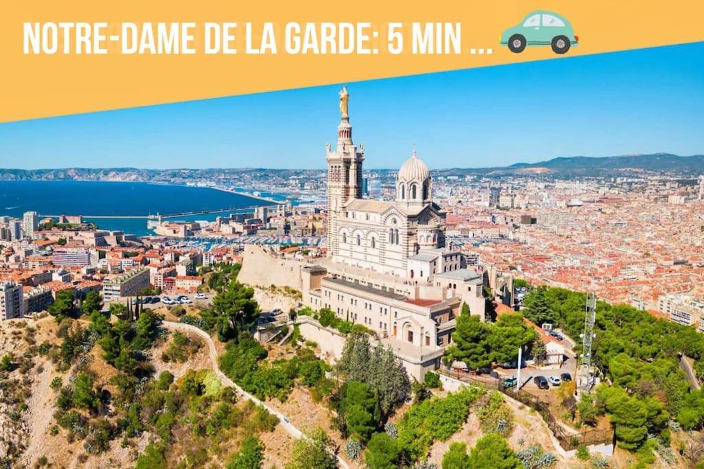 Divine Idylle Central Vieux-Port Terrasse Clim Marsilya Dış mekan fotoğraf