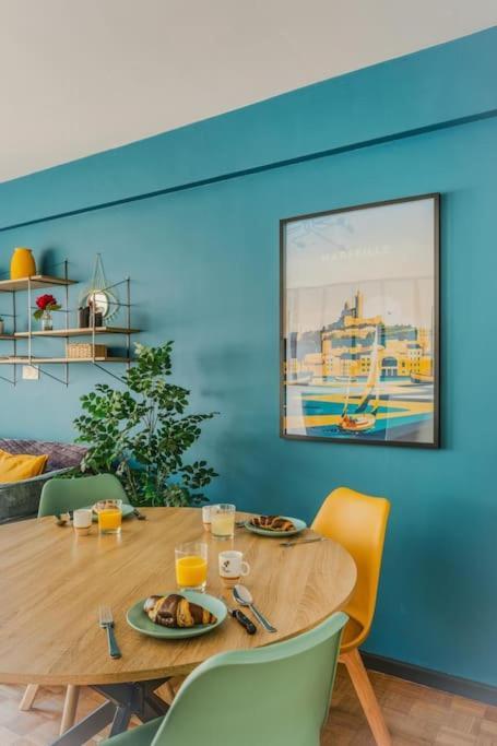 Divine Idylle Central Vieux-Port Terrasse Clim Marsilya Dış mekan fotoğraf