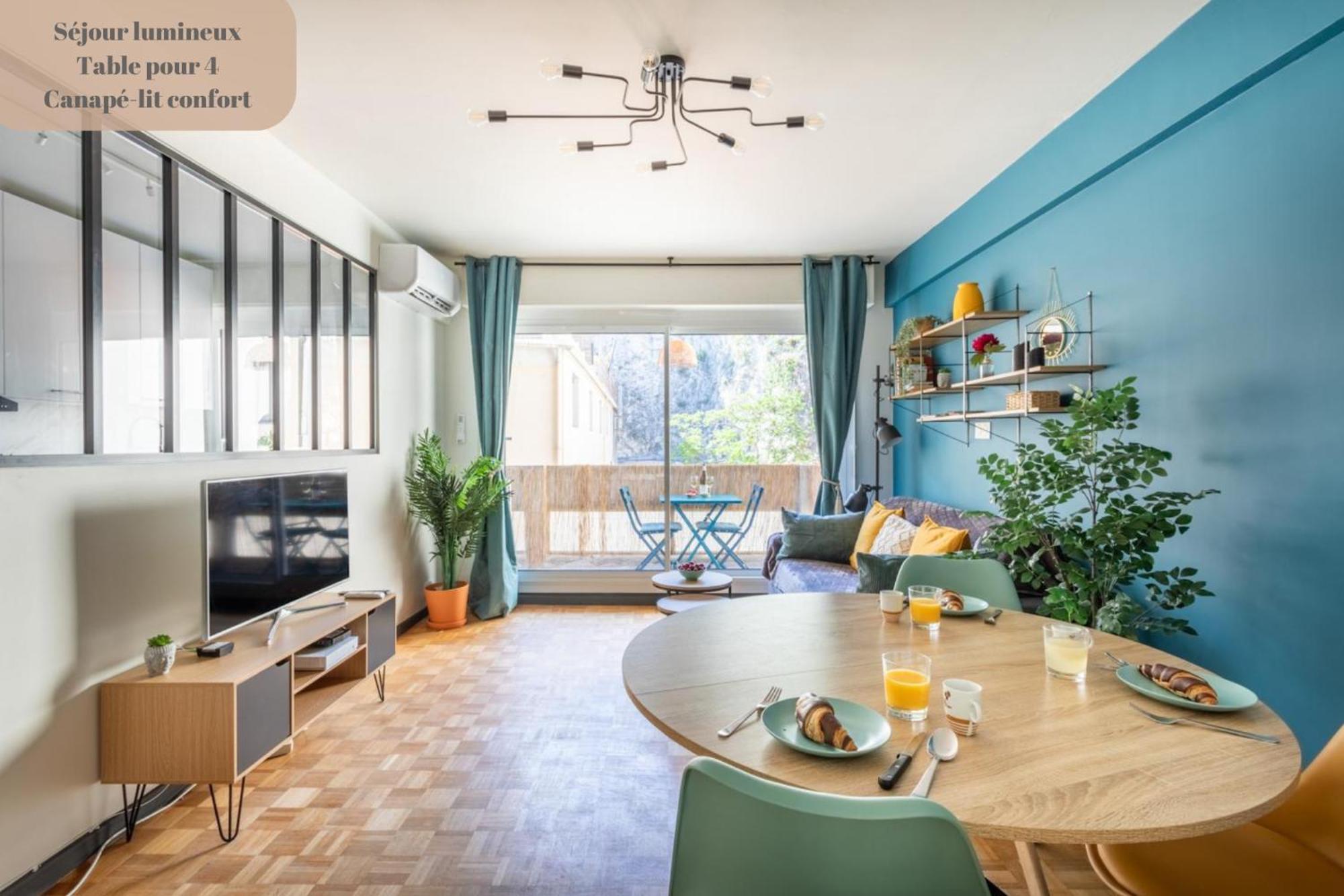 Divine Idylle Central Vieux-Port Terrasse Clim Marsilya Dış mekan fotoğraf