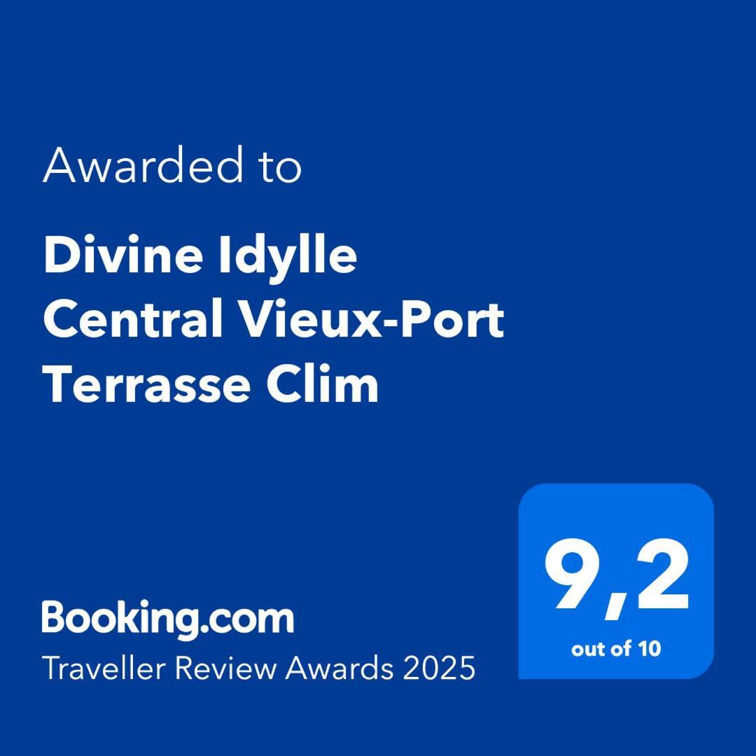 Divine Idylle Central Vieux-Port Terrasse Clim Marsilya Dış mekan fotoğraf